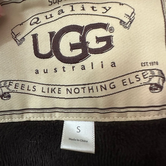 Ugg A line Belted Brown Robe - Picture 2 of 2